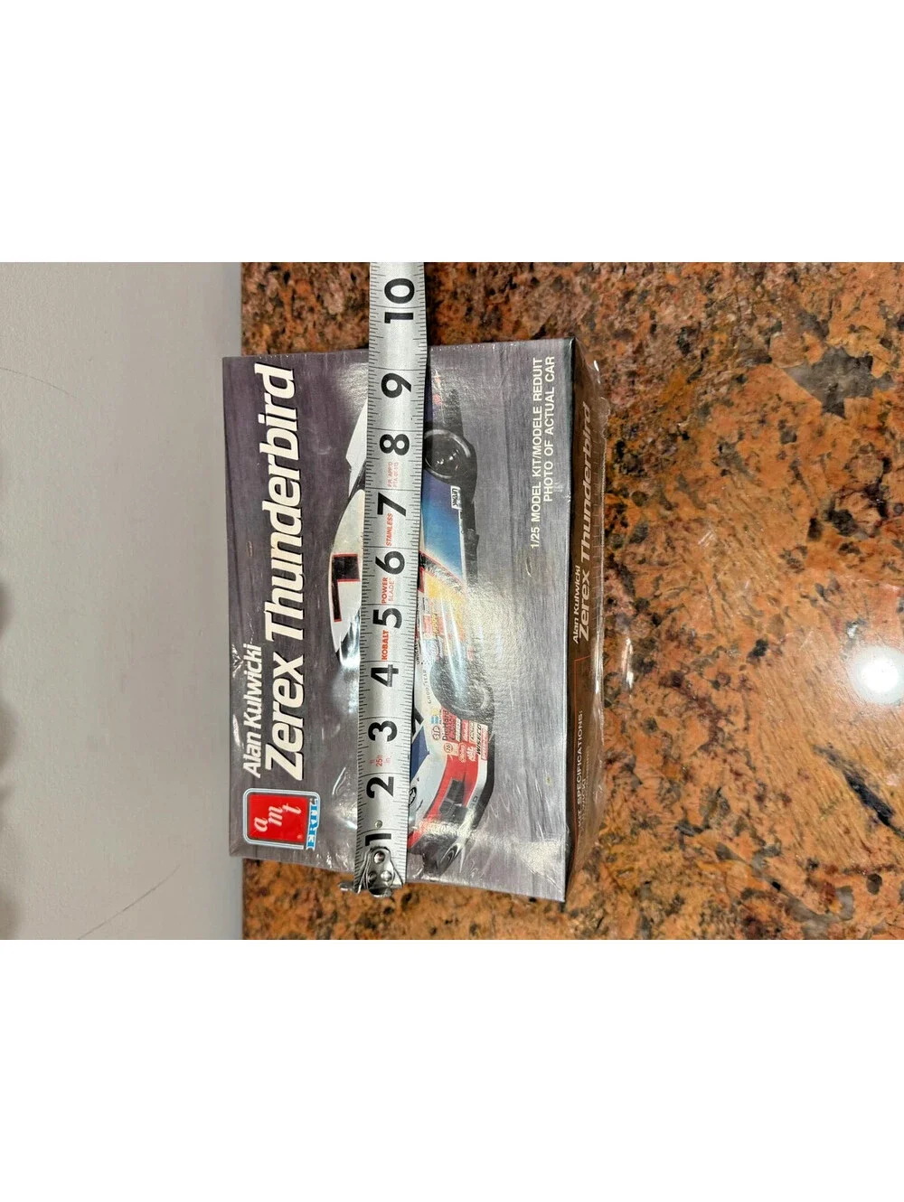 Vintage AMT Ertl Alan Kulwicki Zerex Thunderbird Model Kit